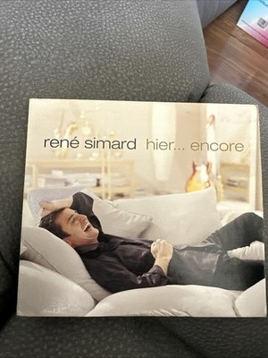 Hier... Encore by Rene Simard (2003 Cloutier Communications) FRENCH   CD Digipak