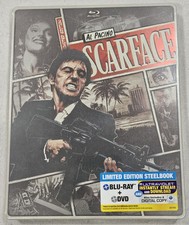 Scarface  Blu-Ray  DVD  1983 New Sealed Steelbook Al Pacino