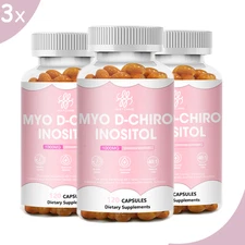 360 Pills Myo & D-Chiro Inositol for Women Hormone Support, Healthy Ovarian