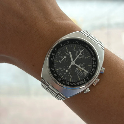 Vintage Omega Speedmaster Mark 4.5 176.0012 Full Set Cal 1045 Spanish Day-Date