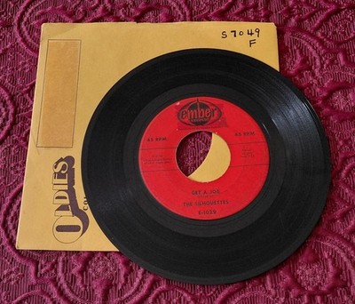 The Silhouettes - Get A Job / I Am Lonely - 45rpm vinyl record