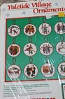 set of 12 Yuletide Village Ornaments Dimensions cross stitch KIT 8385 sealed