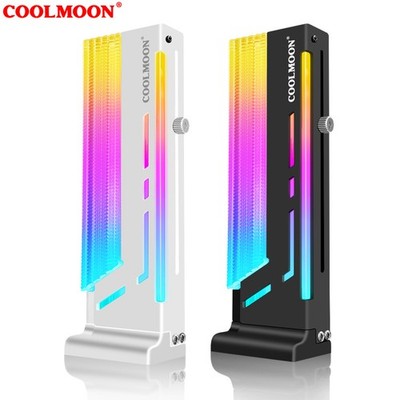 5V 3 Pin RGB Stand Holder RGB GPU Stand Support 12pcs LED RGB Graphics PC Stand