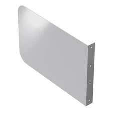 18 in. x 12 in. Stainless Steel Wall Mount Splash Guard