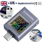 USB Type-C Power Tester Voltage Current Capacity Meter Multimeter LCD DC 4.5~50V