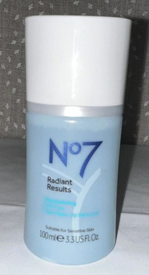 No7 Radiant Results Revitalizing Oil Free Eye Make-Up Remover 3.3 oz