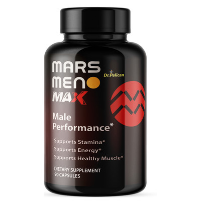 Mars Men Max- Bodybuilding & Men's Health Support- 90 Capsules