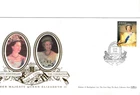 1993 JERSEY - CORONATION 40th ANNIVERSARY - BENHAM SILK FDC FROM COLLECTION A5