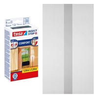 tesa Insect Stop Fliegengitter Premium TüR MüCkennetz Anthrazit 120X220Cm 2Tlg