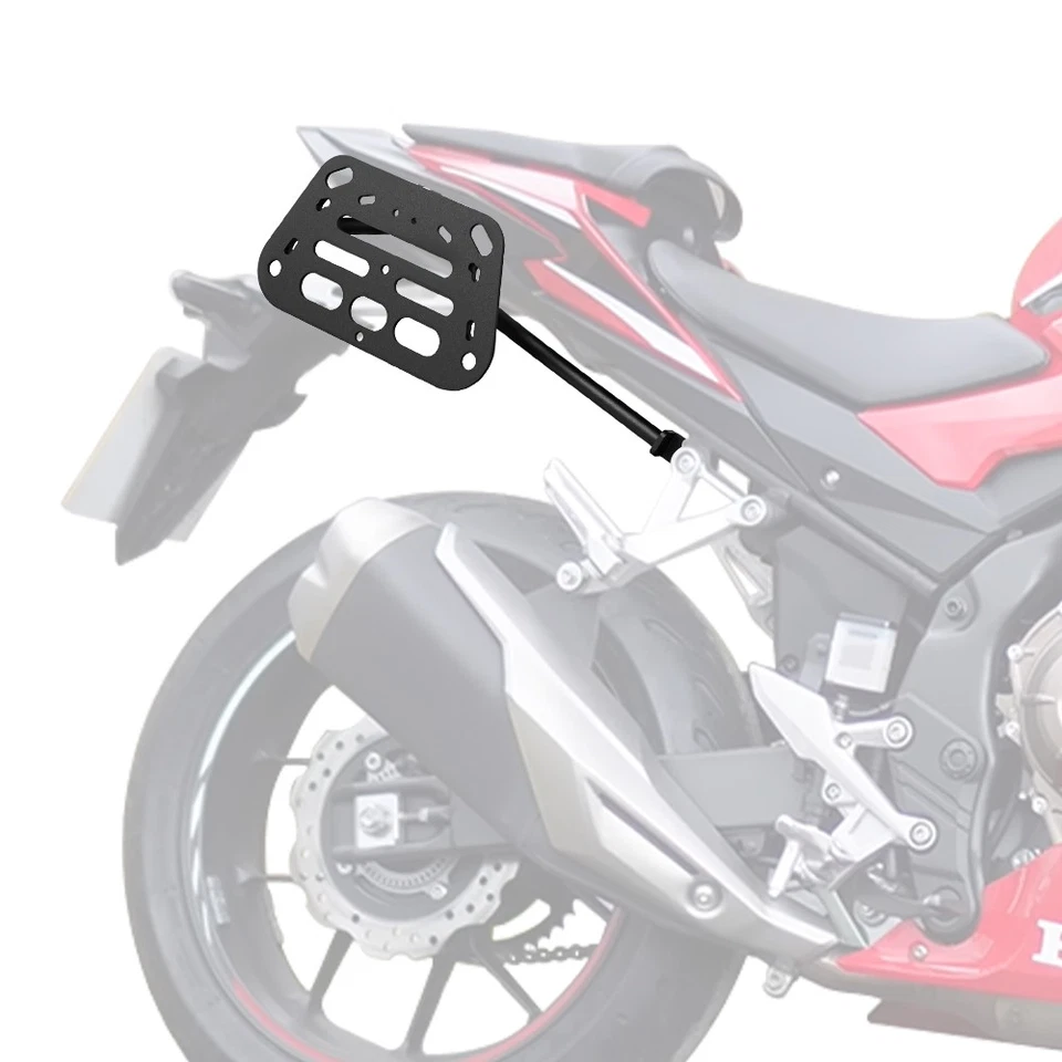 Portaequipajes portaequipajes lateral para motocicleta aptos para Honda CB500F 2019-2024 Foto 2 de 4
