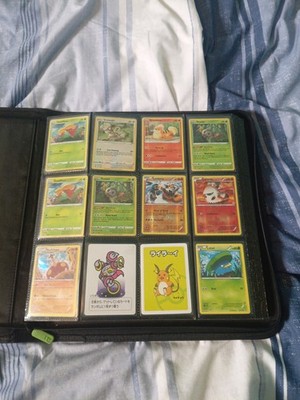 480 Pokemon Karten Restposten Konvolut Binder, gemischt, Holos, Japanisch, ältere Sachen