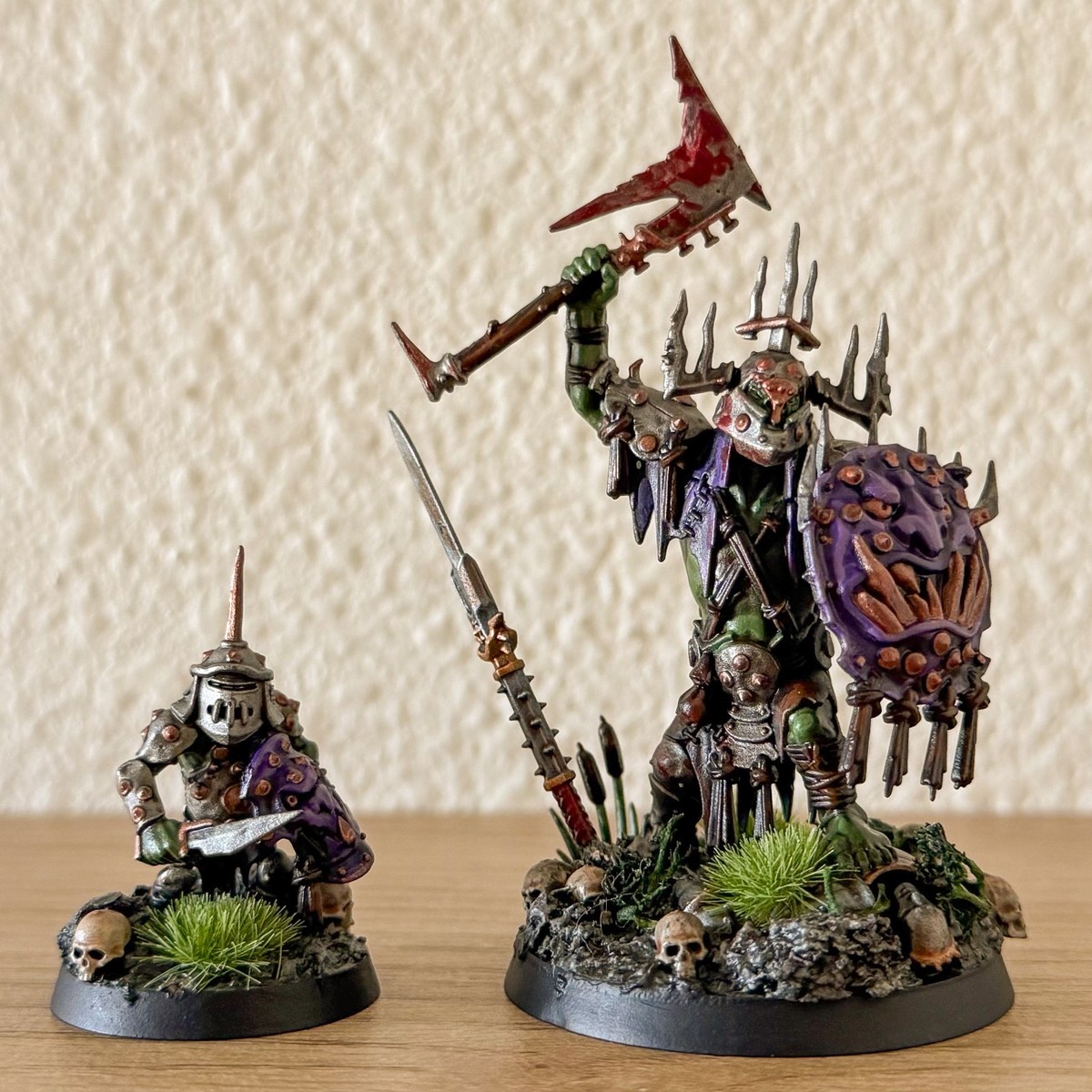 Warhammer Orruk Warclans - Painted Killaboss w/ Stab-Grot - Item