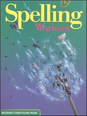 SPELLING WORKOUT LEVEL E PUPIL EDITION By Modern Curriculum Press **Excellent**