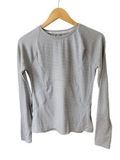 Spyder Active Grey Long Sleeve Performance Top Women's S