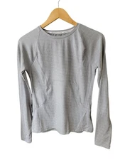 Spyder Active Grey Long Sleeve Performance Top  Women's S