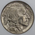 1938-D 5c Buffalo Nickel - NGC MS 65