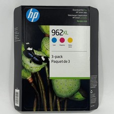 New HP 962XL 3JB36BN Yellow,Cyan,Magenta Ink Cartridge