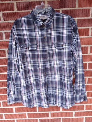Schmidt workwear men's large button-up long sleeve shirt