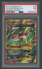 2015 Pokémon XY Ancient Origins M Rayquaza EX Full Art Card 98/98 PSA 7