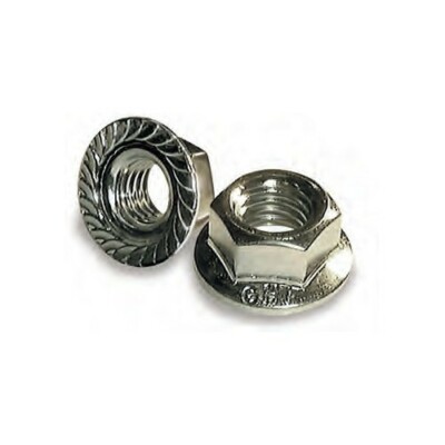 Wurth M12-1.75 Flange Nuts Grade 8 Yellow Zinc | M12 Nut Grade 8.8 Stover  48pk