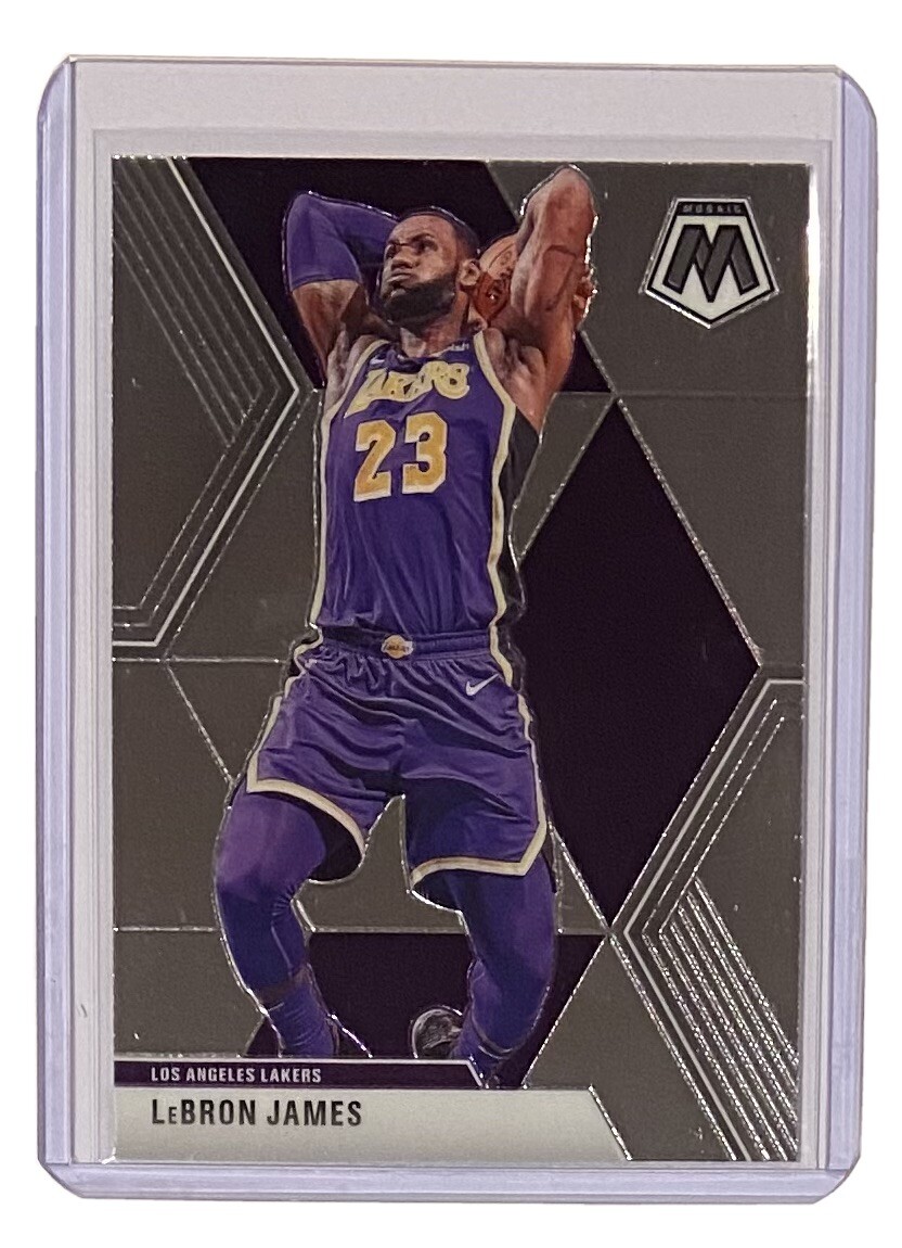 2019-20 Panini Mosaic LeBron James #8 Los Angeles Lakers