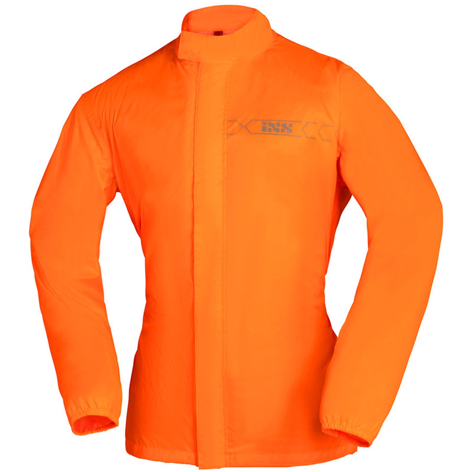 Ixs Men's Neon Orange Nimes 3.0 Rain Jacket - Image 2