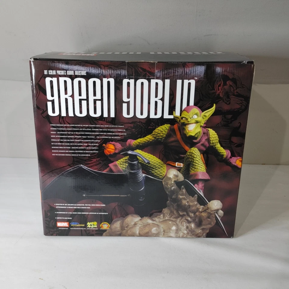 Estatua Duende Verde Marvel Hito LE #489/2500 - Diamond Select - Art Asylum Foto 2 de 3