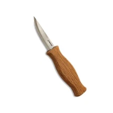 BeaverCraft Wood Carving Sloyd Knife with Oak Handle C4