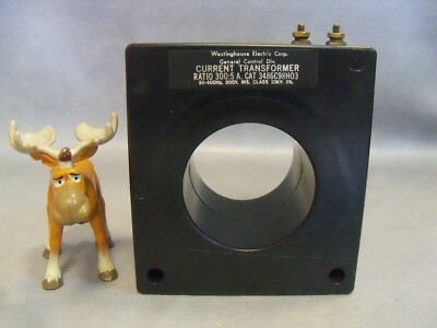 3486C98H03 Westinghouse Current Transformer 300:5 A 50-400 Hz 600V