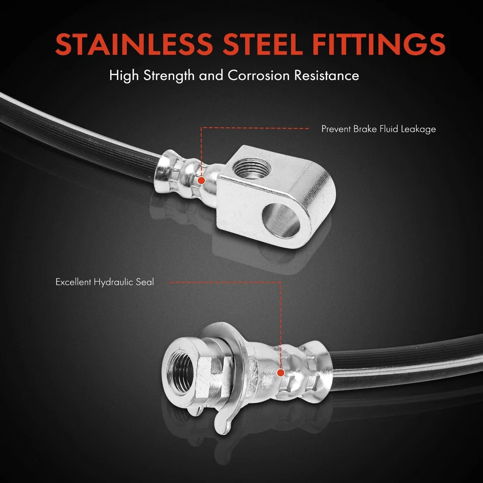 Nueva manguera hidráulica de freno central trasero para Ford Cougar Mustang LTD Mercury Marquis Foto 4 de 4