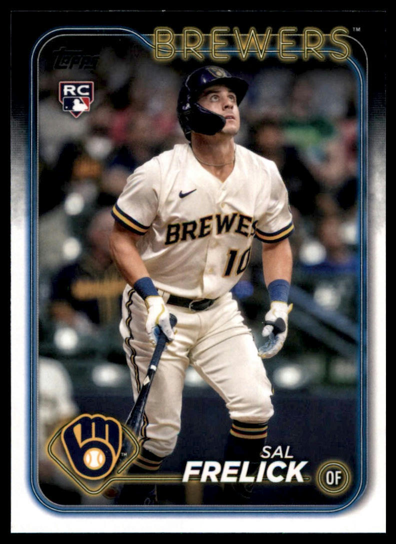 Sal Frelick 2024 Topps #76 RC Milwaukee Brewers