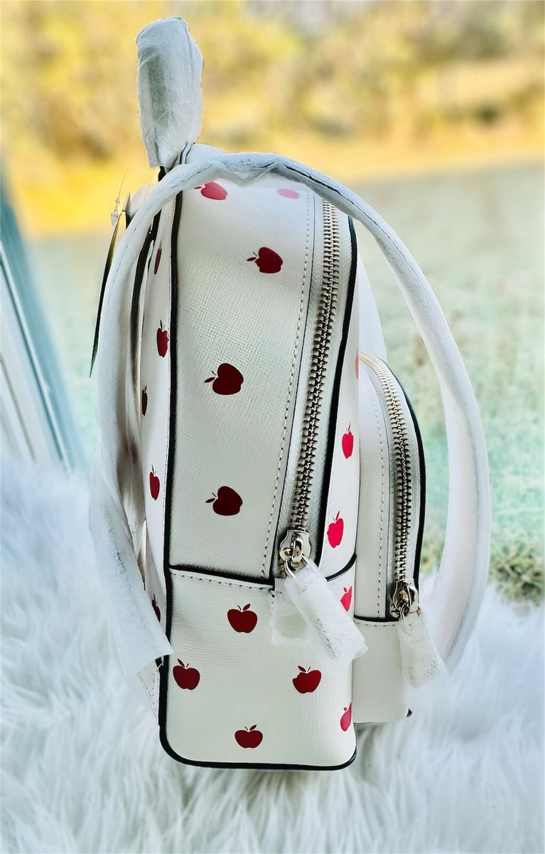 ?REAL LEATHER? Kate Spade NY Snow White Small Backpack | eBay