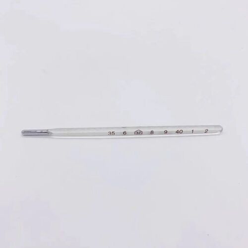 Glass For Home Use Oral & Axillary Adult Kids Triangle Glass Body Thermomete 1ml - Picture 2 of 6