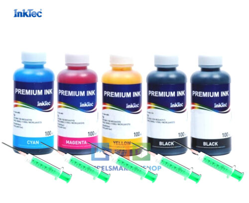 500ml InkTec® Original Bottles Premium Ink Ink Canon Pixma PGI-550 CLI-551 XL - Picture 1 of 1