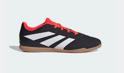 IG5448 Herren Adidas Predator Club IN Schwarz/Rot Sportschuhe für Hallen