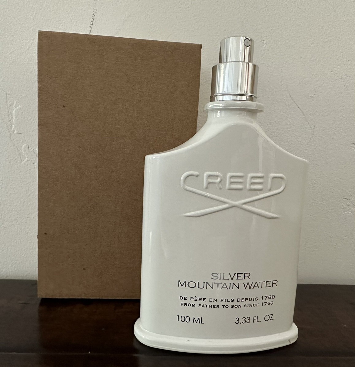 Silver Mountain Water Eau De Parfum Spray (Tester) By Creed - 3.4 oz Silver Mountain Water Eau De Parfum Spray (Tester) By Creed - 3.4 oz