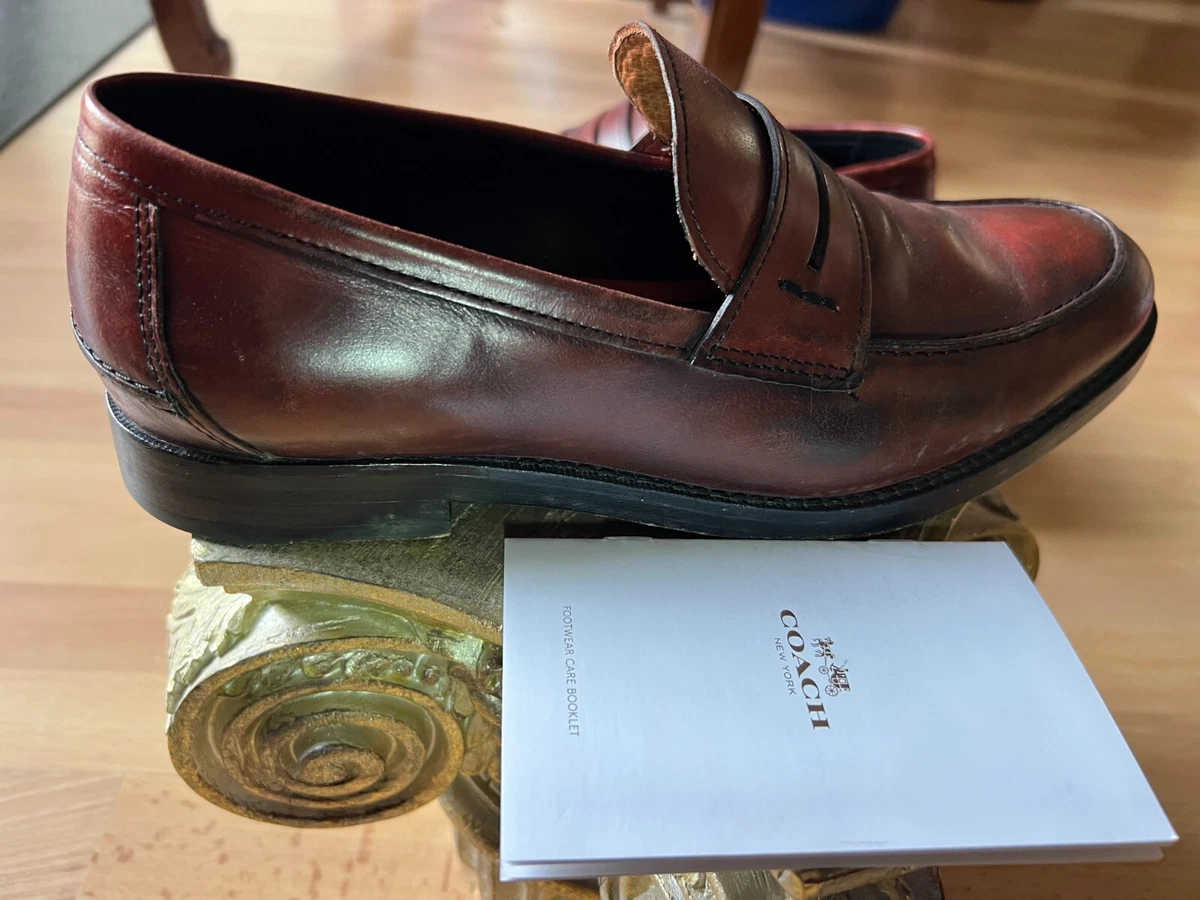 coach men’s dress shoes