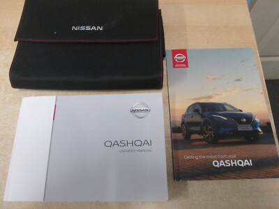 GENUINE NISSAN QASHQAI 2013-2017 OWNERS MANUAL HANDBOOK AUDIO WALLET