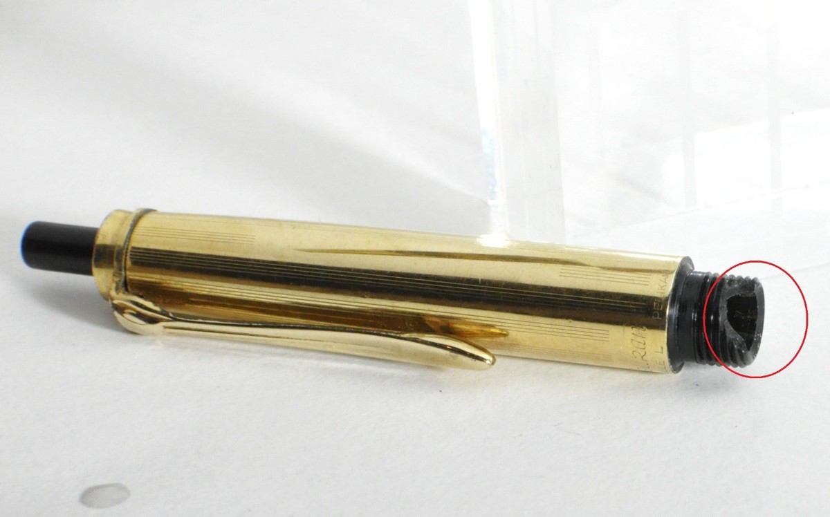 Pelikan 500 NN pen set fountain pen pencil ballpoint rolled gold