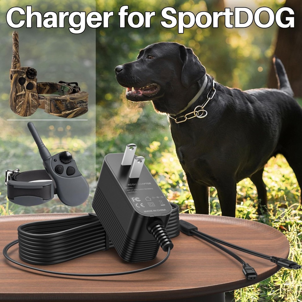 for SportDOG Collar Charger Replacement for SportDOG Shock Collar Training Ch... eBay