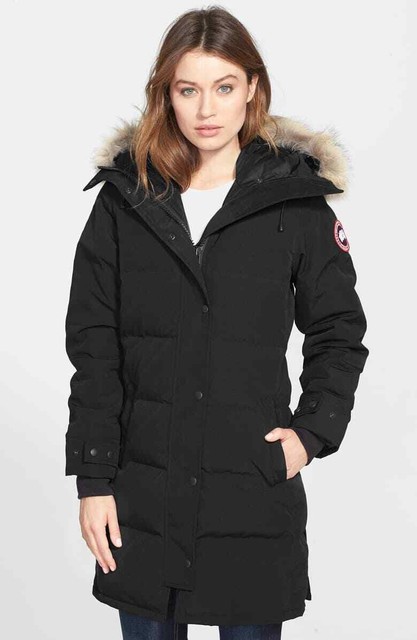canada goose shelburne genuine coyote fur trim down parka