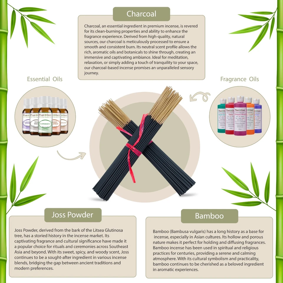 500 Incense Sticks 11" Bulk Wholesale Pack Hand Dipped Mix Match Variety Lot - Image 4 of 4