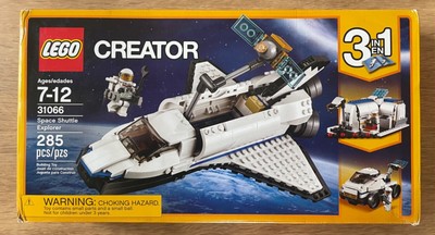 LEGO Creator Space Shuttle Explorer 2017 (31066) - NEW- SEALED, 285 PCS, RETIRED