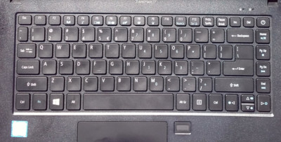 Acer Travelmate P449-MG Handballenauflage Touchpad-Tastatur-Bluetooth-Lautsprecher UK schwarz