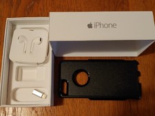 Apple iPhone 6 BOX ONLY Ear pods w/OB hard case