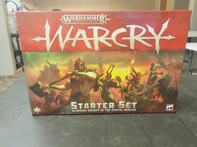 Warcry Starter Set Warhammer Age of Sigmar - opened, mostly complete