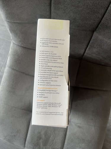 Raid Controller SATA/SAS - LSI SAS 9271-4i - OVP - Bild 4 von 4