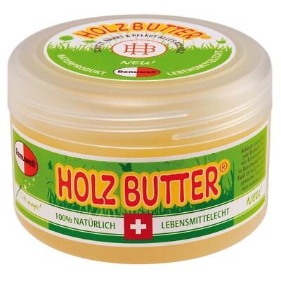 Renuwell Holz-Butter Möbelpflege Holzpflege 100% Lebensmittelecht