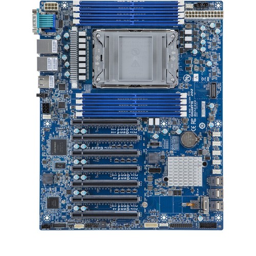 Gigabyte MU72-SU0 1.X SERVER Mainboard ATX Intel C621A Chipset DDR4 LGA 4189 - Afbeelding 4 van 4