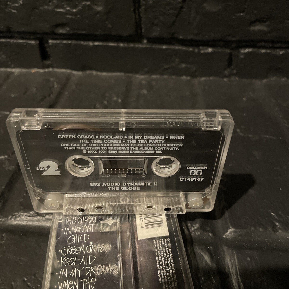 Big Audio Dynamite II - The Globe - Cassette Album 1991 - Mick